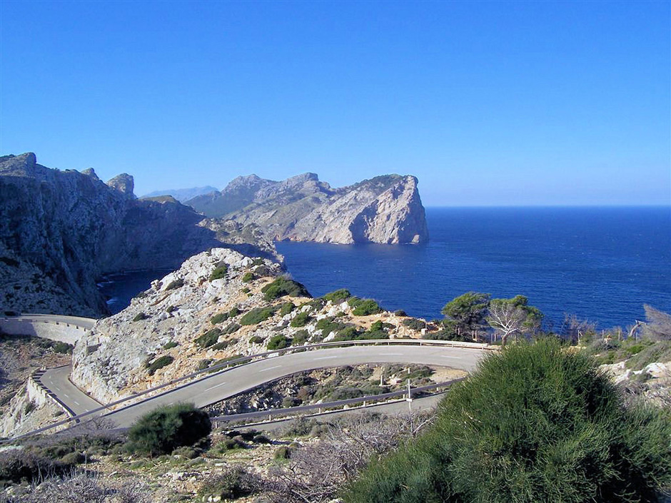 Ruta Formentor, cicloturismo en Mallorca
