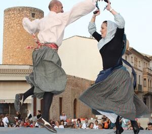 The “Boleros i Copeos Mallorquins”, traditional folk dance in Mallorca