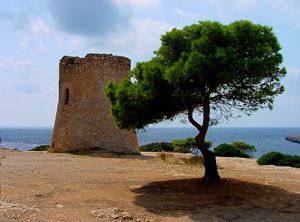 Joan Binimelis and defence towers, Cala Pi