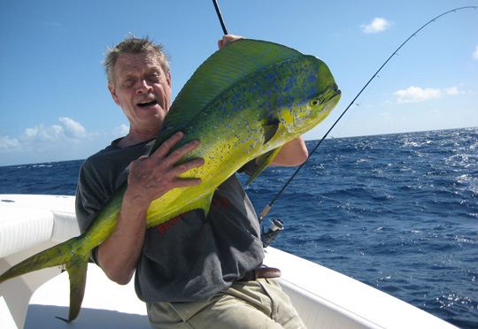 Dolphinfish with peppers