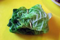 Typical gastronomy of Mallorca, Mallorcan recipes: Loin with Cabbage.
