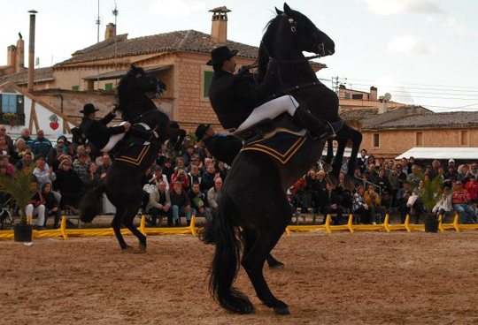 La Festa del cavall de Ses Salines, el ‘jaleo’ mallorquí