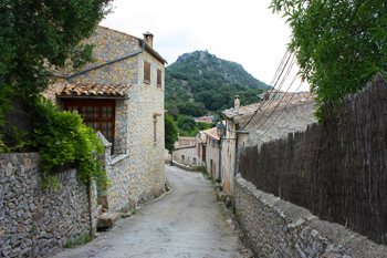 The town of Orient, Mallorca