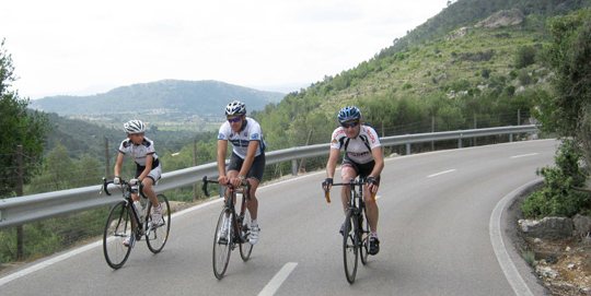 Women's cyclotourism: Route of Alaró, Orient. Mallorca