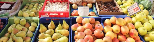 El mercat de Santanyí, Mallorca