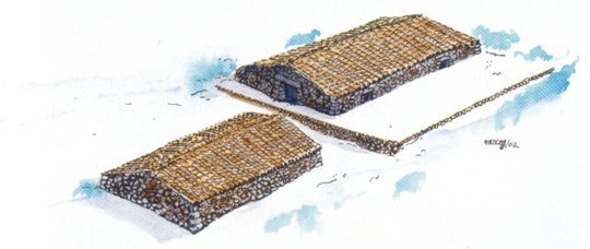 “Snow Houses” before Mallorca had fridges