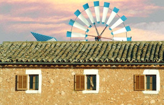 Mallorca y sus molinos harineros de viento