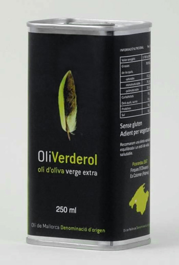 aceite de oliva Verderol Mallorca