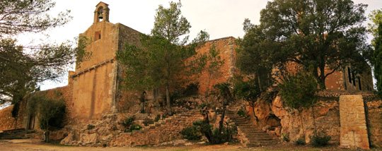 Die Klosteranlage Santuari de la Consolació