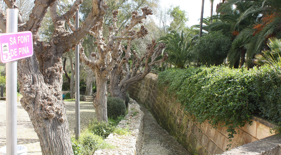 El pueblo de Pina, Mallorca