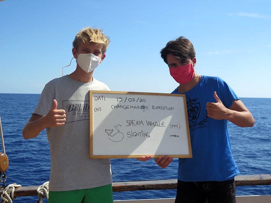 Estudiantes de Mallorca proyecto Save the Med