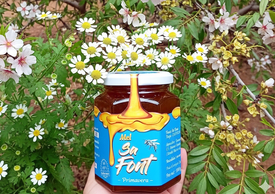 Mel Sa Font Primavera, miel de Mallorca.